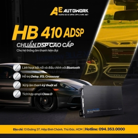 Bộ khuếch đại DSP cho loa cánh: Giải pháp âm thanh xe hơi