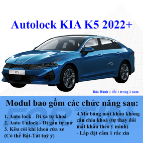Auto Lock Kia K5 Cắm OBD Chính Hãng - Chốt Cửa Tự Động