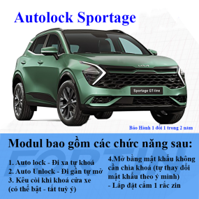 Module Auto Lock Kia Sportage Cắm OBD Chính Hãng