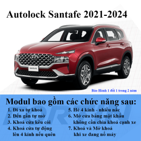 Bộ tự động khóa cửa Hyundai SantaFe chính hãng
