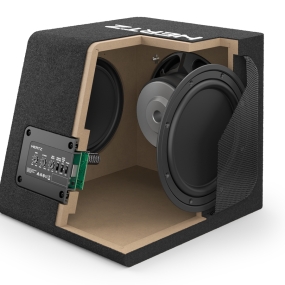 Loa sub điện Hertz DBA 201 xe Honda Civic | Bass sâu 220W