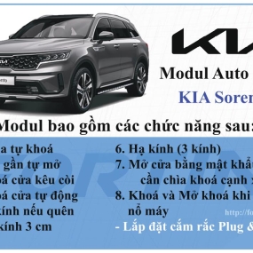 Module Auto Lock Kia Sorento Tự Động | Cắm Giắc Zin