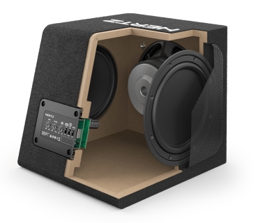 Loa sub điện Hertz DBA 201 xe Honda Civic | Bass sâu 220W