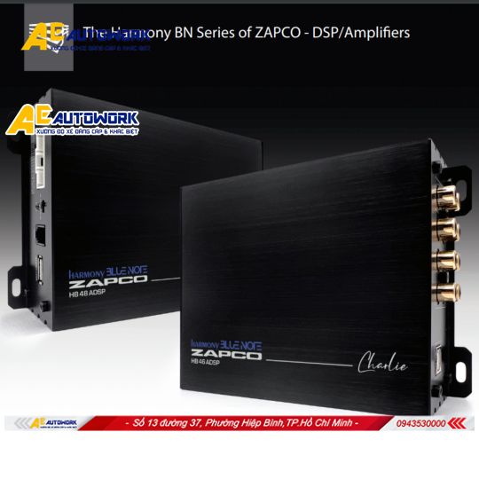  	DSP Amply ZAPCO HARMONY HB 410 (LOUIS)