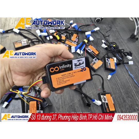 Đề nổ từ xa Hyundai Tucson qua chìa zin | Anh Em Autowork