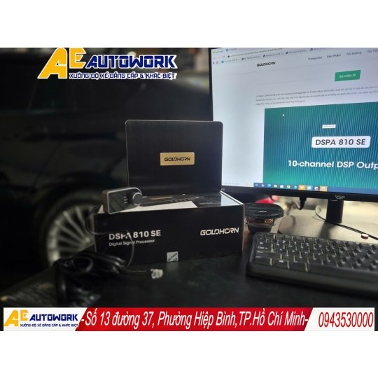 Lắp DSP 10 Kênh Cho Hyundai Santa Fe