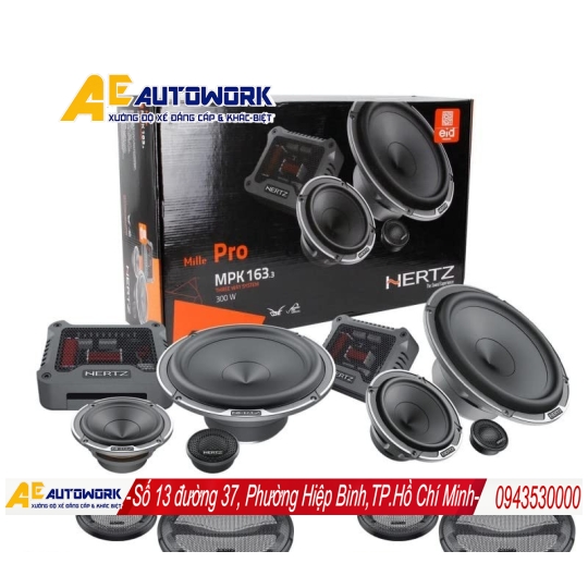 Dàn Âm Thanh Ô Tô Hertz Cho Xe Sedan | Anh Em AutoWork TPHCM 2026