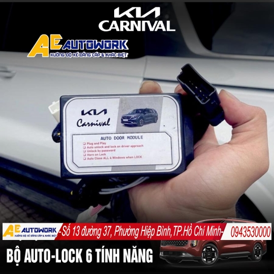 Bộ Khởi Động Từ Xa Kia Carnival TPHCM Cắm Zin