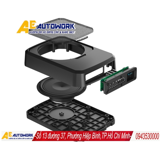 Loa Sub Hertz DBA 201F Cho Hyundai SantaFe - Bass Đỉnh 2026