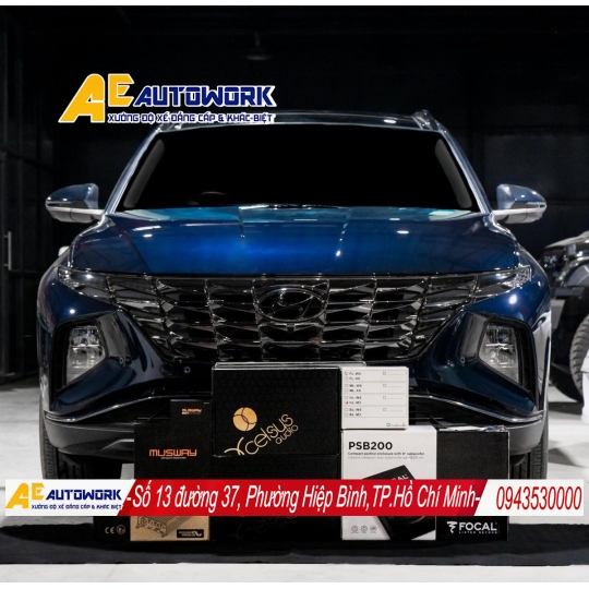Nâng cấp loa Xcelsus cho xe Hyundai