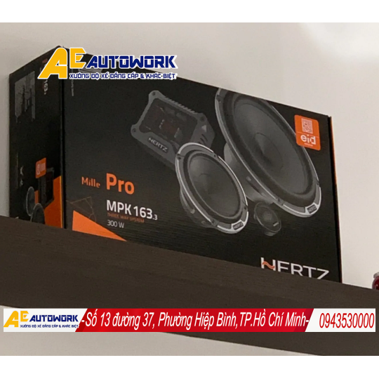 Nâng Cấp Âm Thanh Ô Tô Hertz Tại TPHCM | Anh Em AutoWork Chuyên Nghiệp