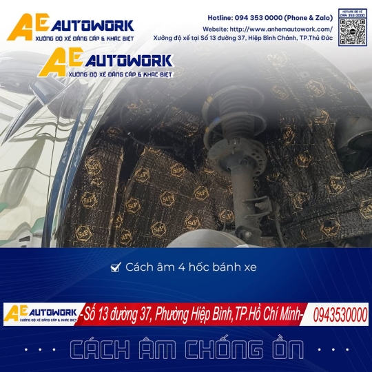 Tại sao cần làm cách âm chống ồn trước khi độ loa hi-end | AutoWork