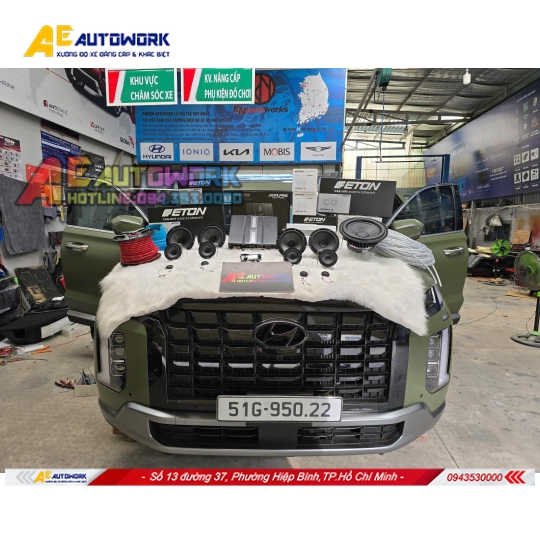  	GÓI NÂNG CẤP ÂM THANH HI-END CHO HUYNDAI PALISADE