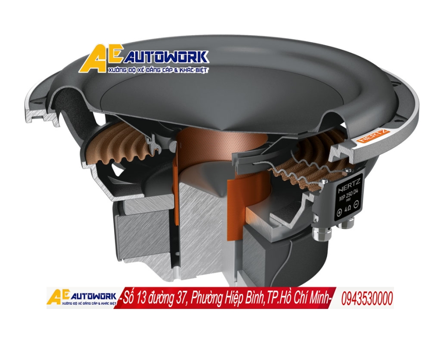 Cuộn dây âm thanh 4 lớp của Hertz Mille Pro