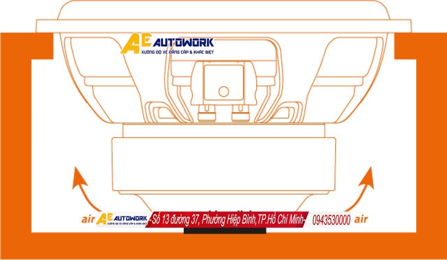 Cuộn dây âm thanh với các lỗ thông hơi