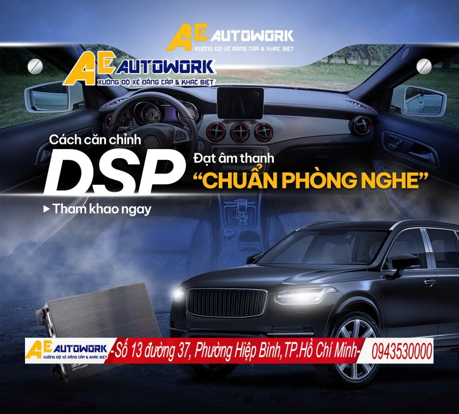 chỉnh dsp cho loa hertz nghe chi tiết hơn