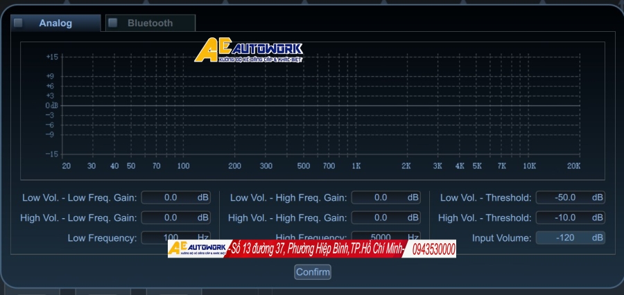 chỉnh dsp cho loa hertz nghe chi tiết hơn