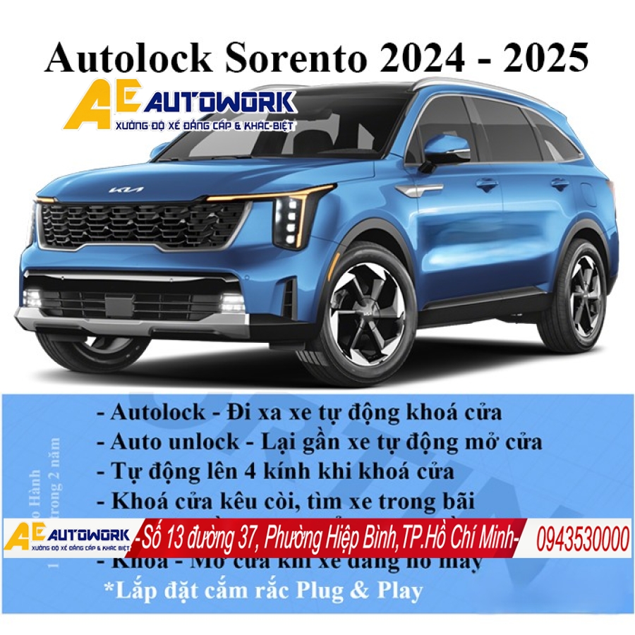 module-auto-lock-kia-sorento-tu-dong