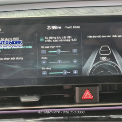 KHÔI PHỤC OPTION HUD CHÍNH HÃNG CHO KIA CARNIVAL 2025