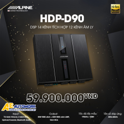 HDP-D90 DSP 14 KÊNH TÍCH HỢP 12 KÊNH AMPLY